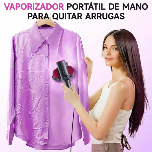 Vaporizador de prendas 2 en 1