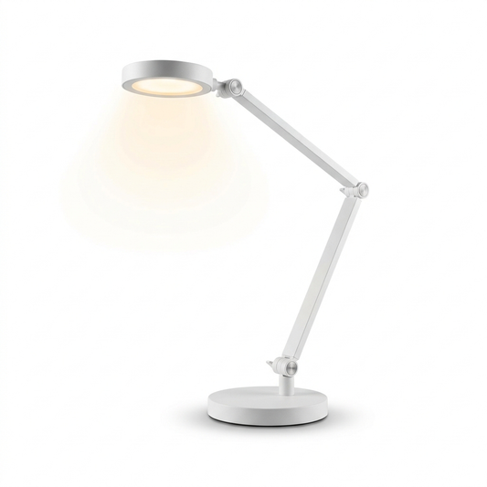 Lámpara LED de escritorio con brazo ajustable