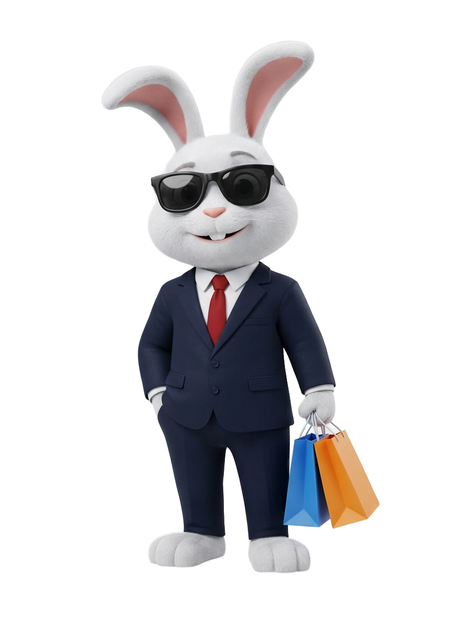 Mascota conejo JusstPrice